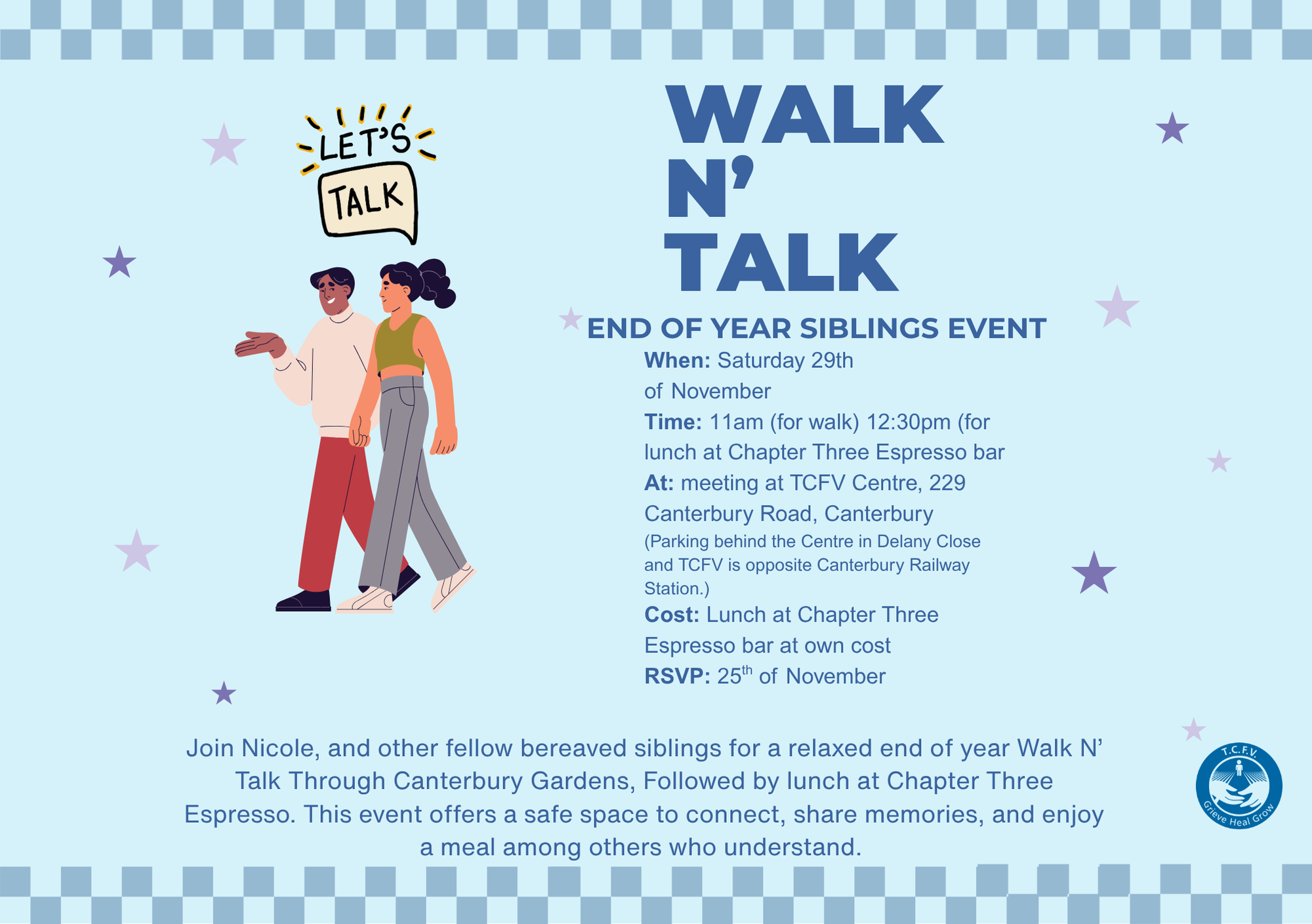 Walk N’ Talk (A5 (Landscape)) NEW VERSION